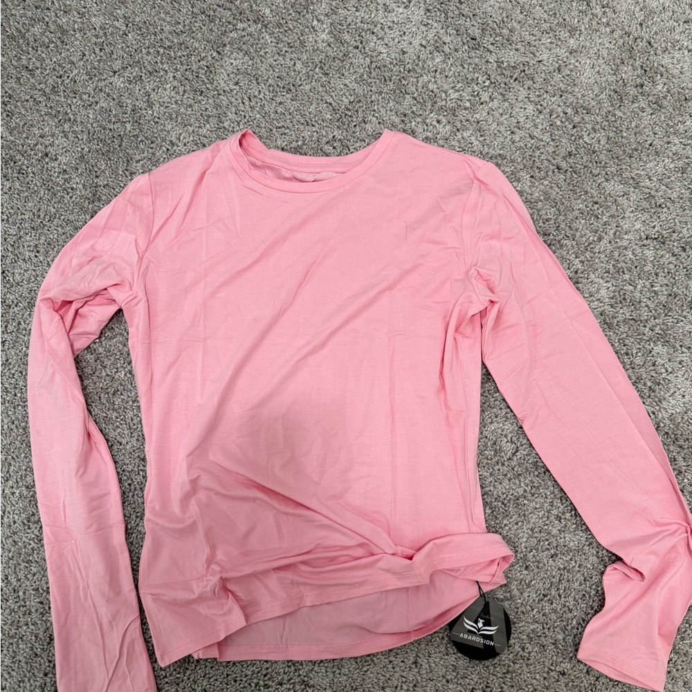 Pink Long Sleeve Women's Top